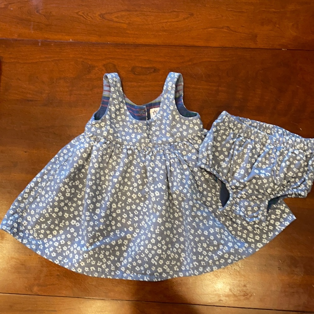 Tea collection floral baby dress